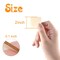 120 Pieces 2 Inch Unfinished Wooden Square Blank Natural Wood Slices Wooden Cutout Tiles for DIY Crafts Home Decoration Painting Staining